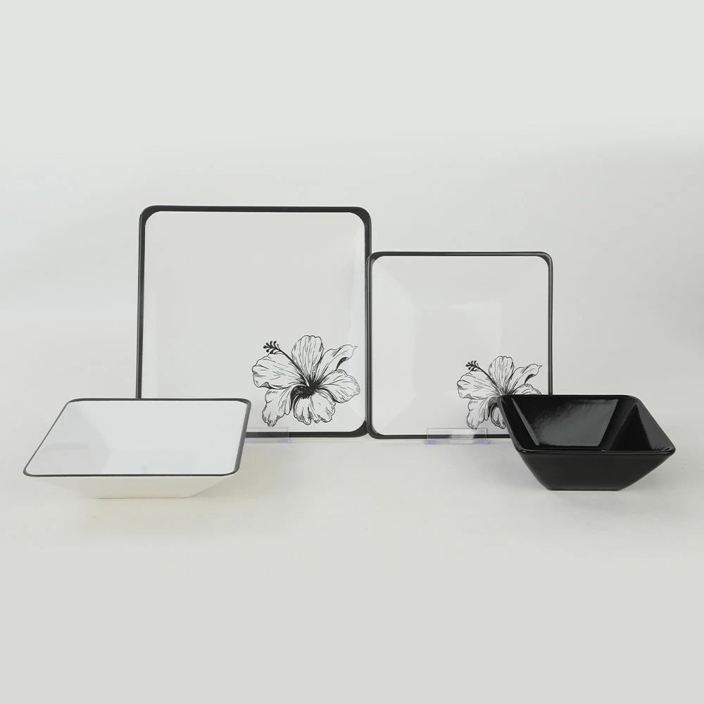 Set enësh darke qeramike, 24 copë, Hermia Concept, TY032124FM80AD03M00MAOV101