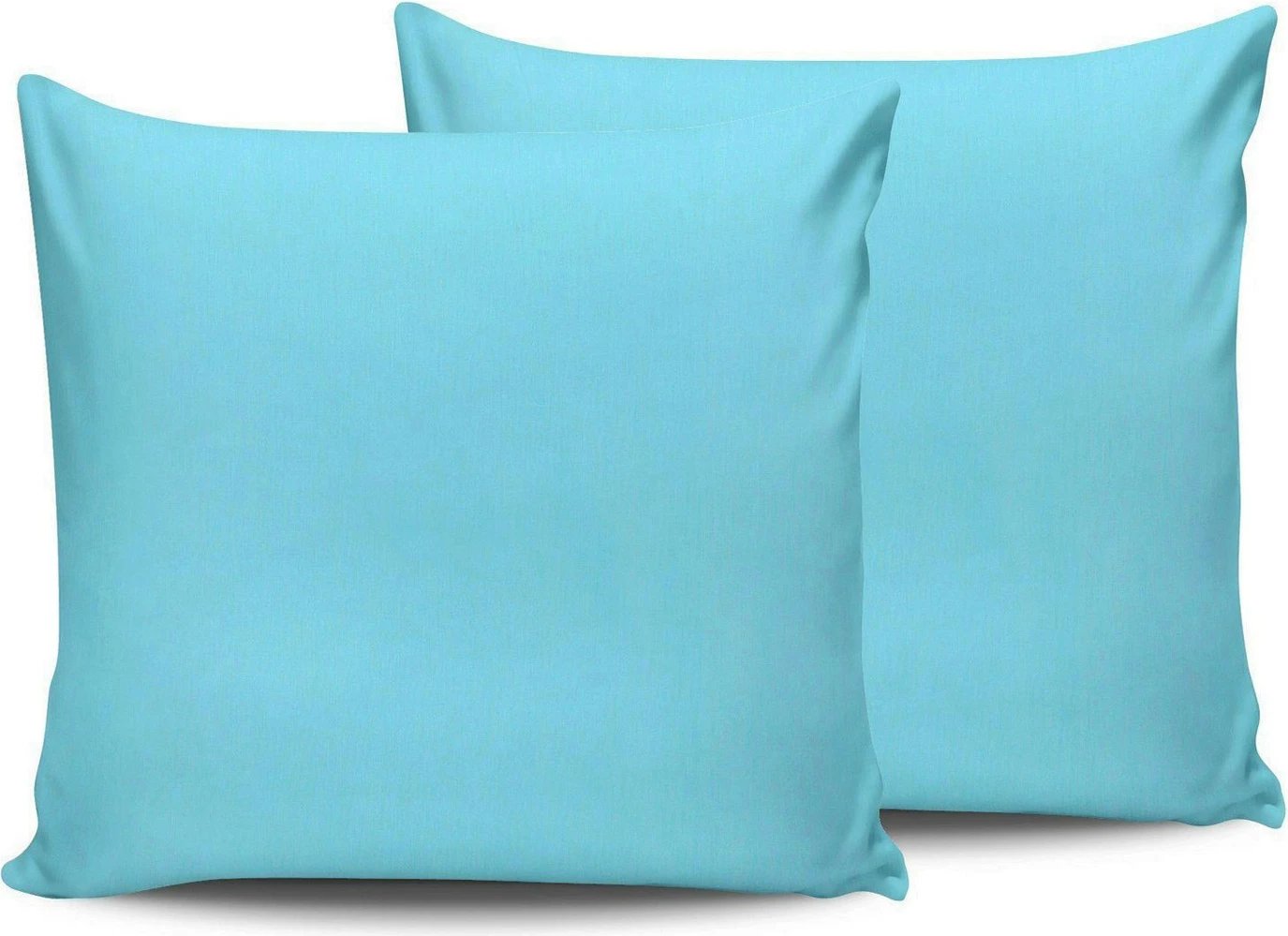 Set këllëfësh jastëku (2 copë), ngjyrë turquoise, L'essentiel