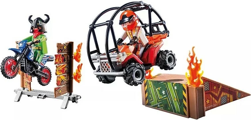 Set lodrash aksion Playmobil Action Heroes 71808, 44 pjesë