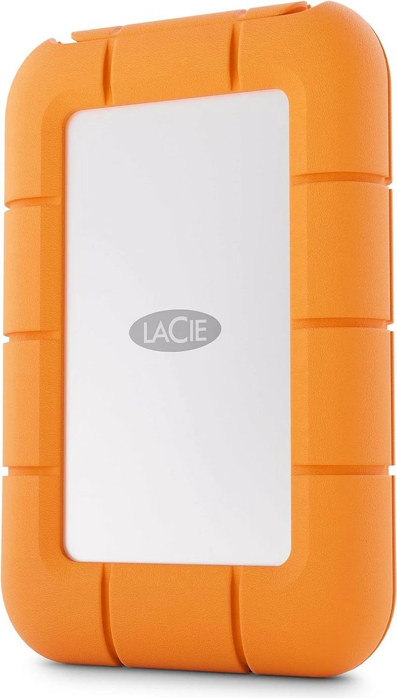 SSD LaCie Rugged Mini 2TB USB 3.2, Gri, Portokalli