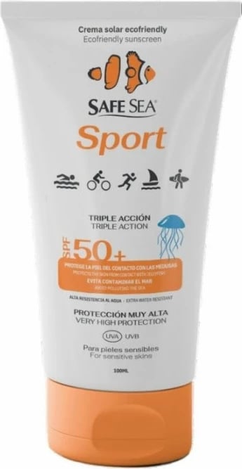 Krem mbrojtës nga dielli Safe Sea Sport unisex SPF 50+ 100ml