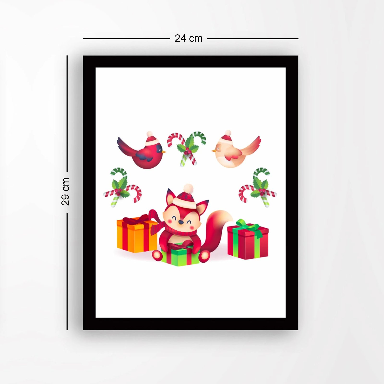 Pikturë dekorative me kornizë, MDF, shumëngjyrëshe, SC18303