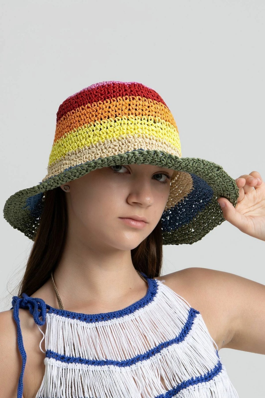 Kapelë grash Jumeon, Hsr2066, ngjyrë e gjelbër