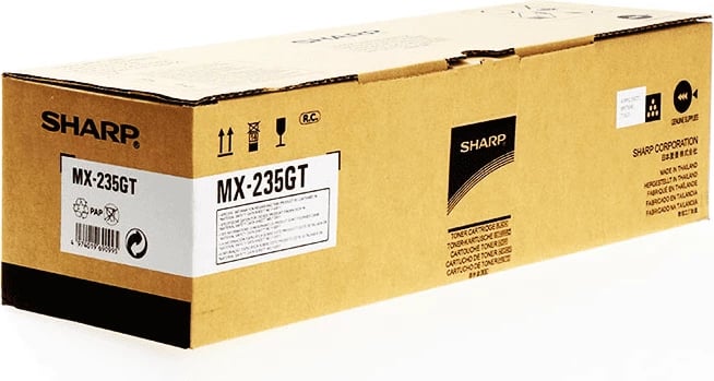 Toner, Sharp, MX-235GT, rendiment 16000 faqe, Standard, e zezë