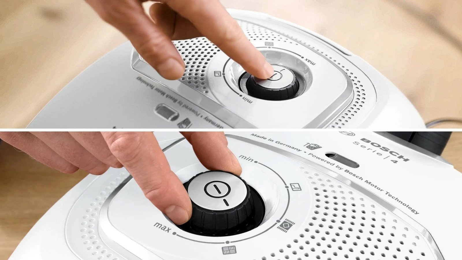 Fshesë me korent me qese Bosch BGB41WH1, e bardhë