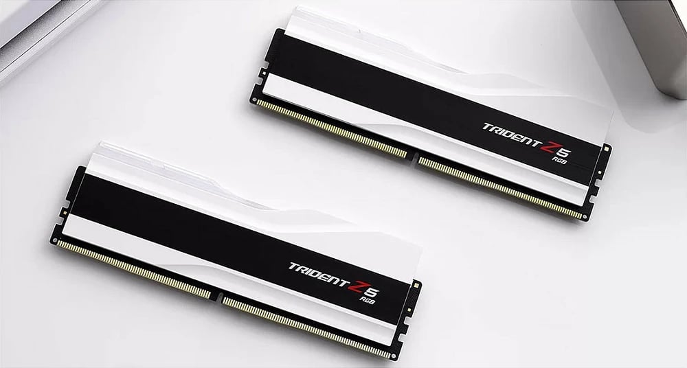 RAM Memorje G.Skill Trident Z5 RGB 64GB (2x32GB) DDR5 6400MHz, bardhë