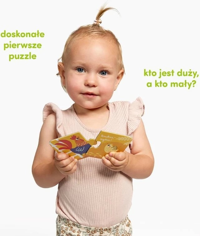 Puzzle për çifte CzuCzu 3143, kafshë ferme, 7 puzzle, për fëmijë, shumëngjyrëshe
