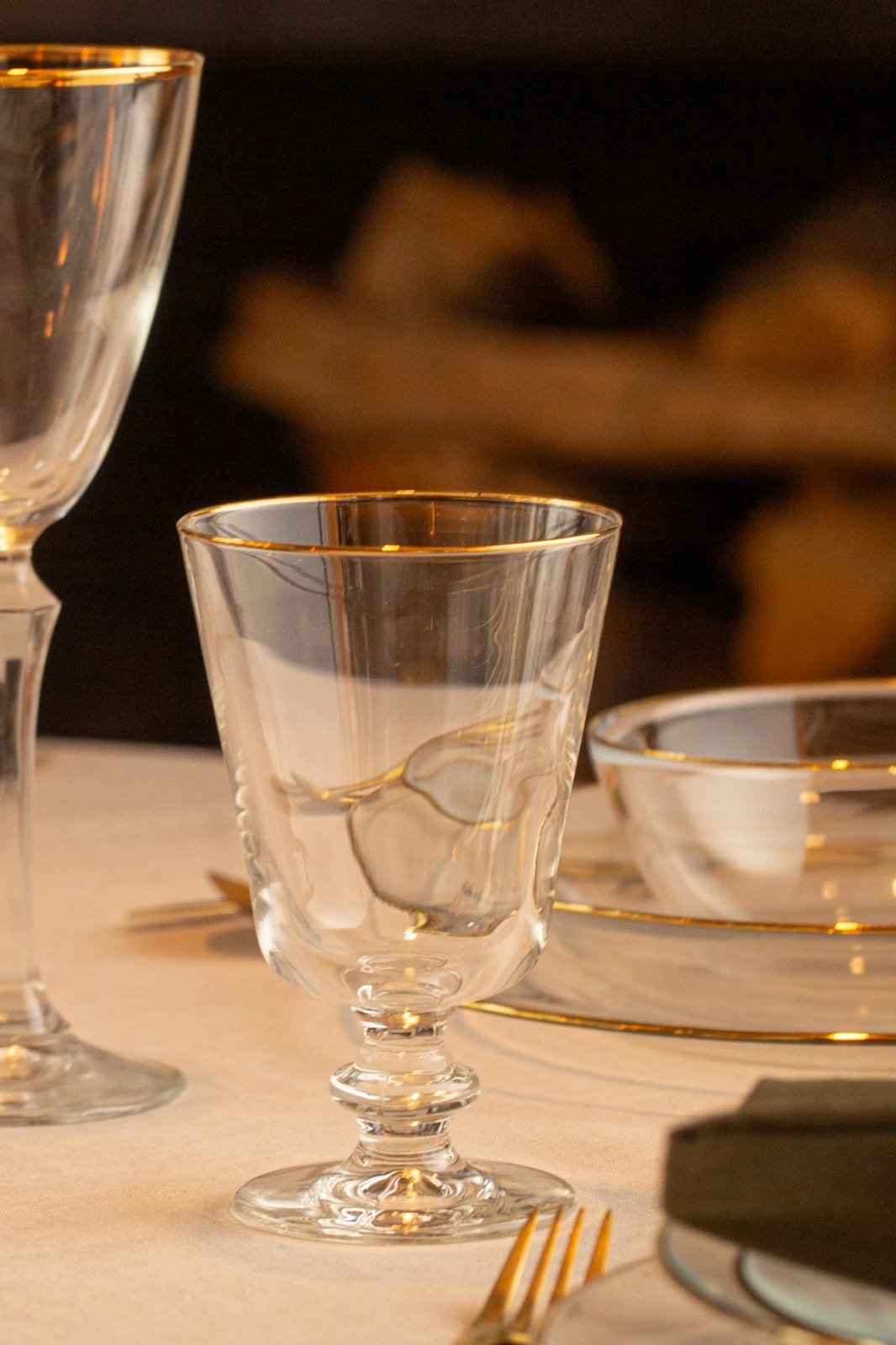 Set gotash prej qelqi (4 copë), Hermia Concept, Pure 280