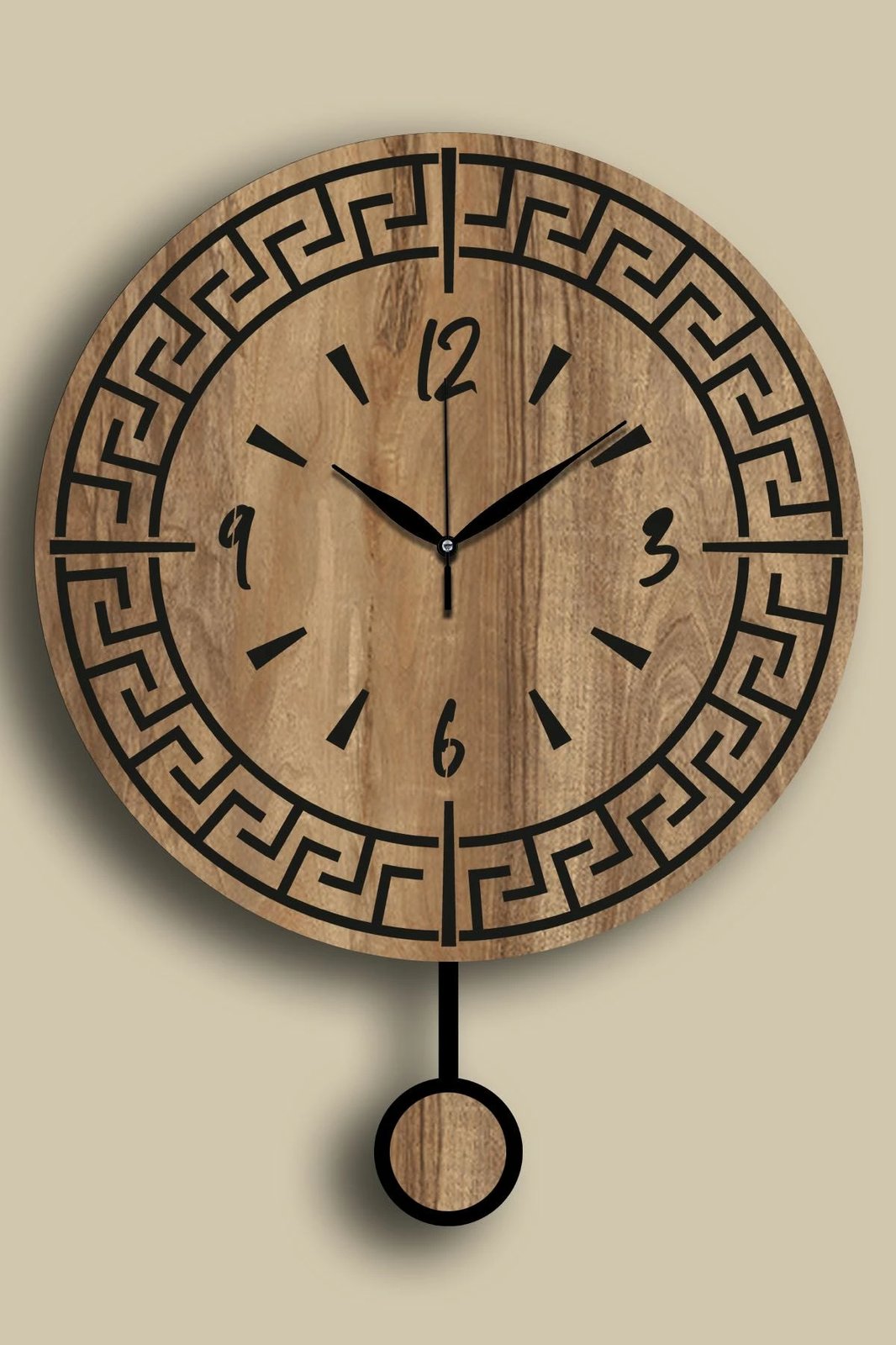 Orë muri dekorative Wallity, ngjyrë arre, Vlnt113Mo