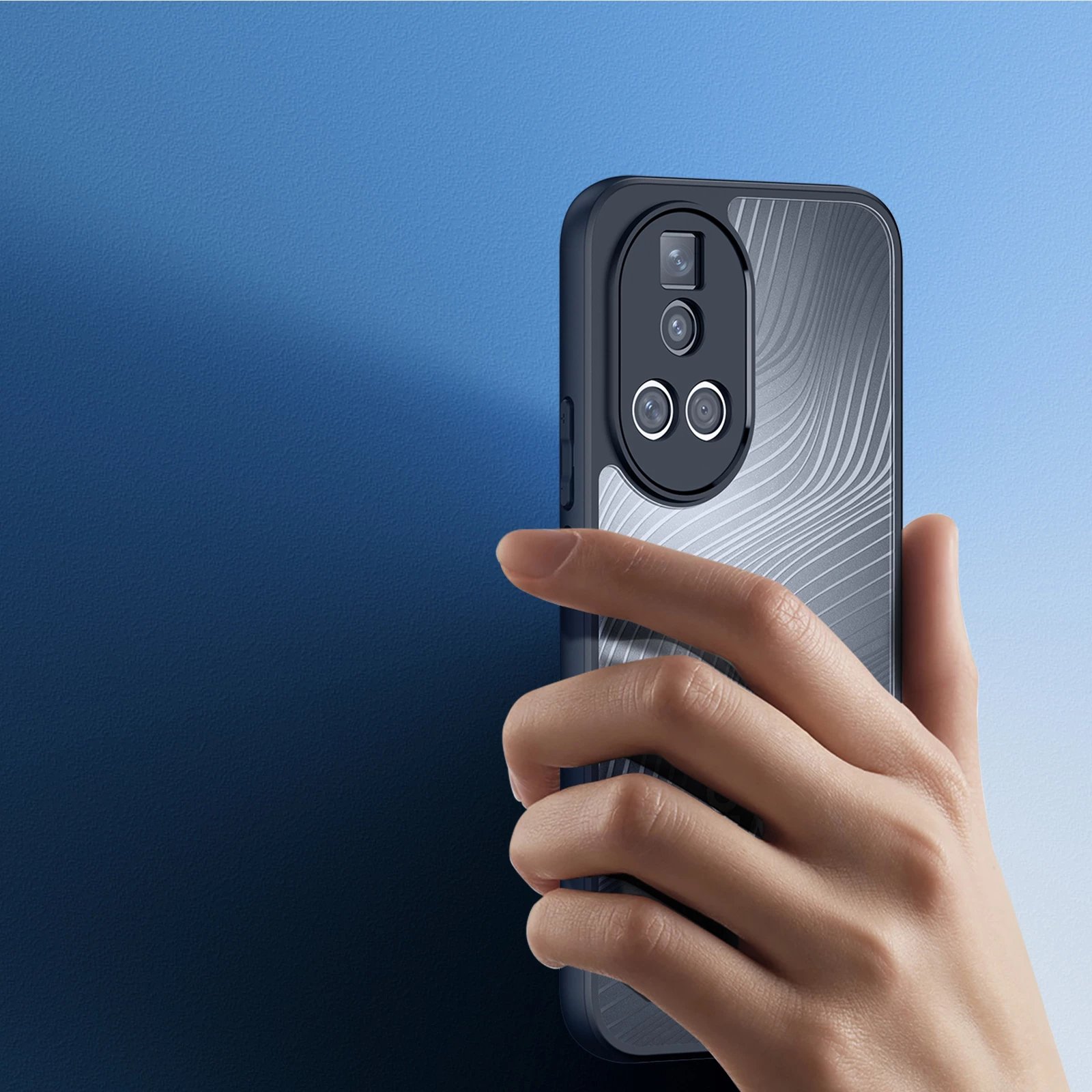 Mbështjellës Dux Ducis Aimo për Huawei Nova 12 Pro, zi