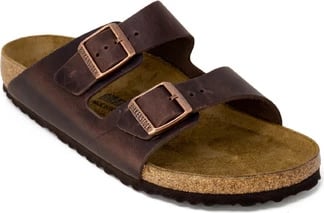 Papuqe Birkenstock Ciabatte meshkuj, kafe