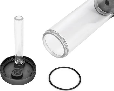 Rezervuar me pompë për ftohje me ujë Thermaltake PR22, 300ml, CL-W250-PL00BL-A, Transparent/zi