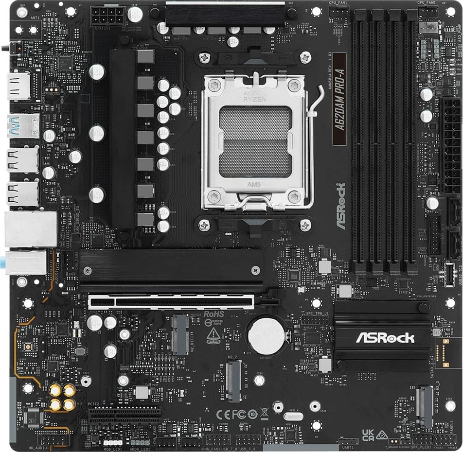Pllakë amë Asrock A620AM PRO-A, Socket AM5, micro ATX