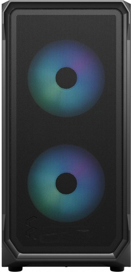Kasë Fractal Design Focus 2 RGB, Midi Tower, ATX, Xham i temperuar, E zezë