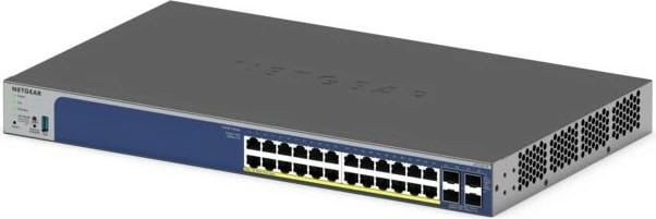 Switch NETGEAR GS728TXP, 28-Port, PoE, Gigabit/10G, Stackable