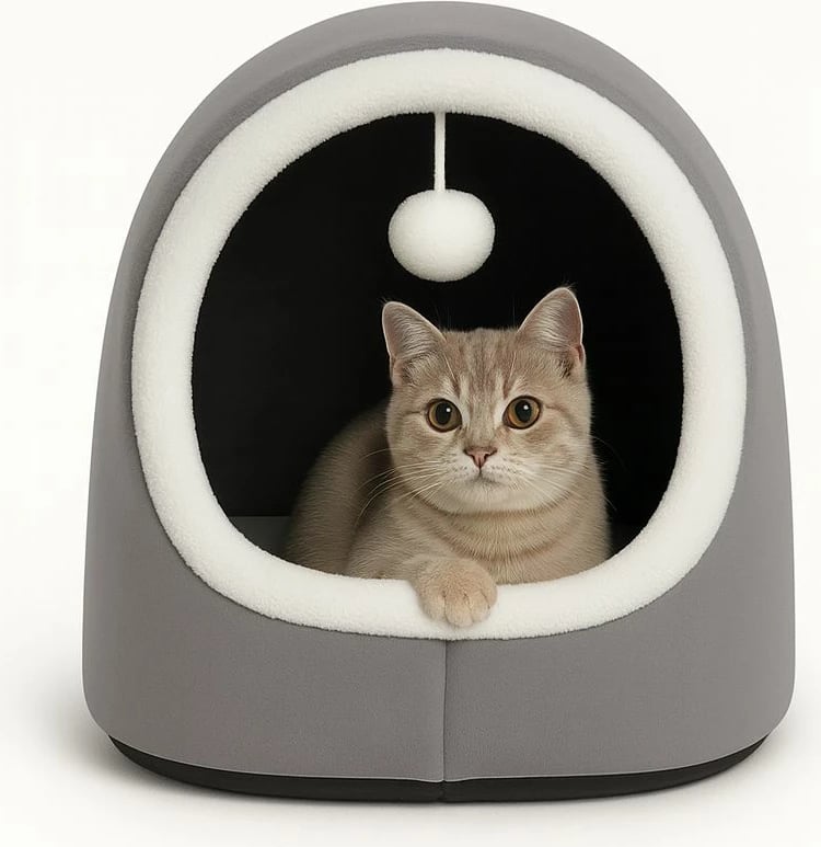 Shtrat për mace Alaska STD, ngjyrë gri