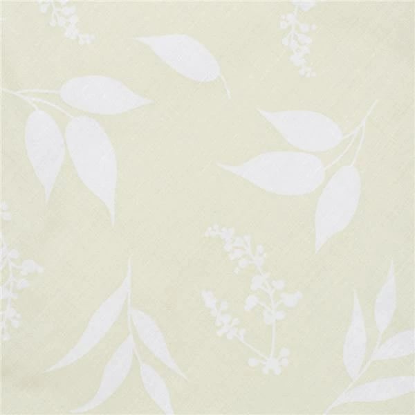 Mbrojtës i gërshetuar për krevat bebe, New Baby Leaves, 210x18x10 cm, pambuk 100% me mbushje anti-alergjike, me shirita fiksimi, jeshile