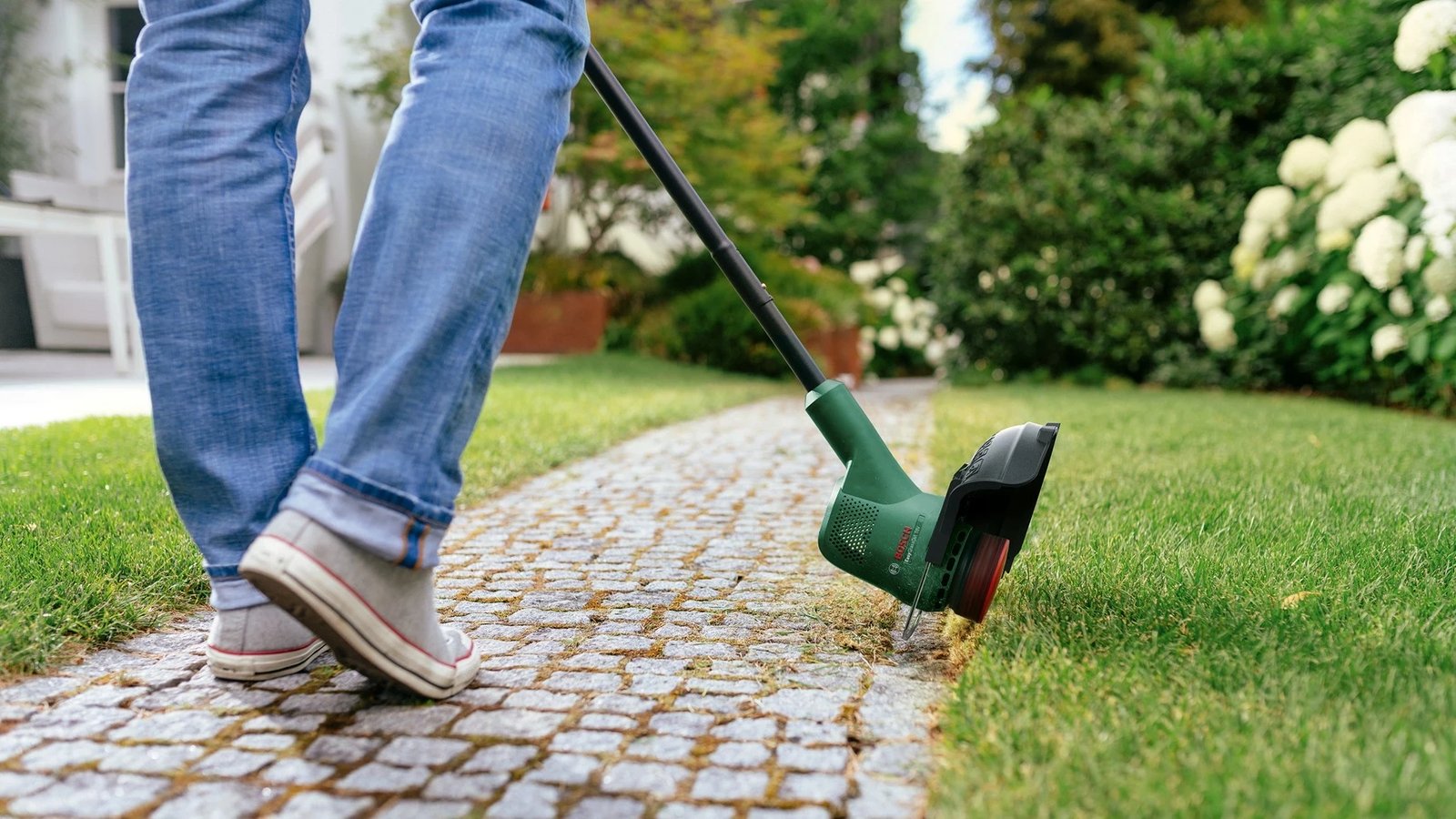Trimmer bari Bosch EasyGrassCut 18V-26, 26 cm, me bateri, Jeshil