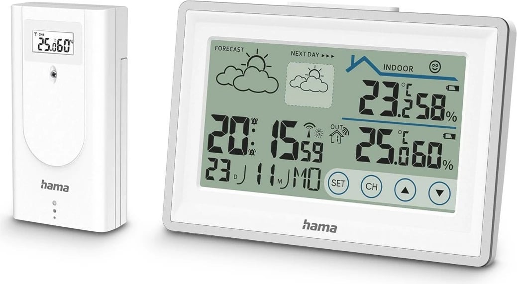 Stacion moti Hama Bahamas, 222228, matje temperaturë dhe lagështie, i bardhë