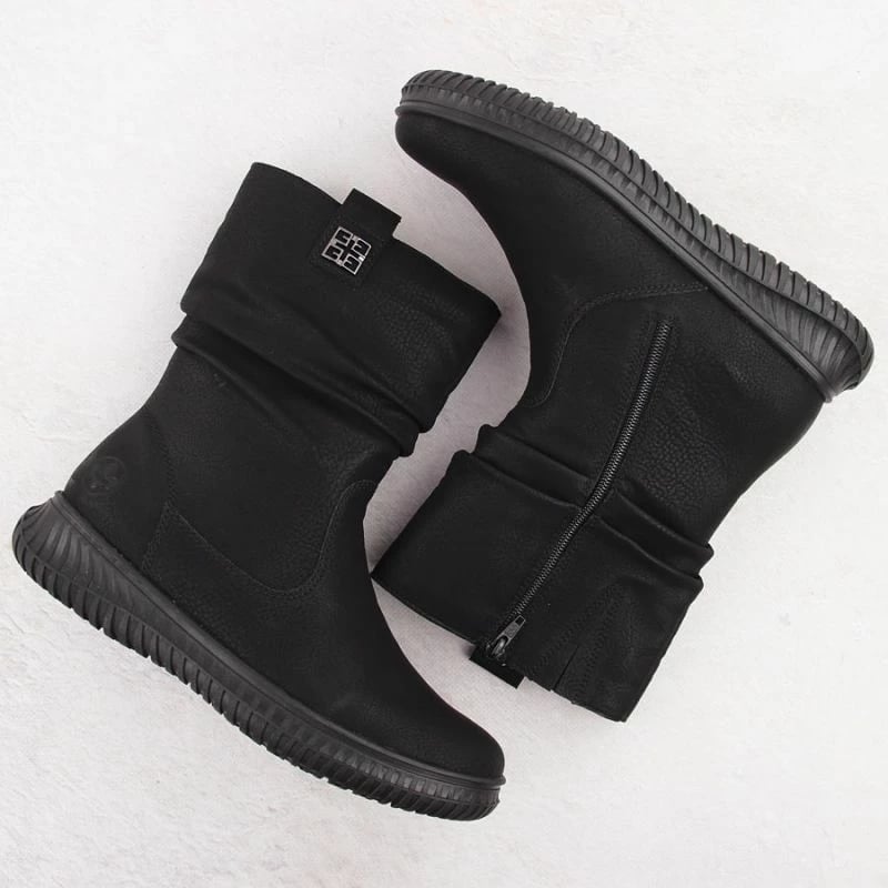 Çizme Rieker femra, të zeza