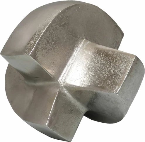 Dekor BRONTIE, nyje, alumin, ngjyrë argjendi, 20x19x19 cm