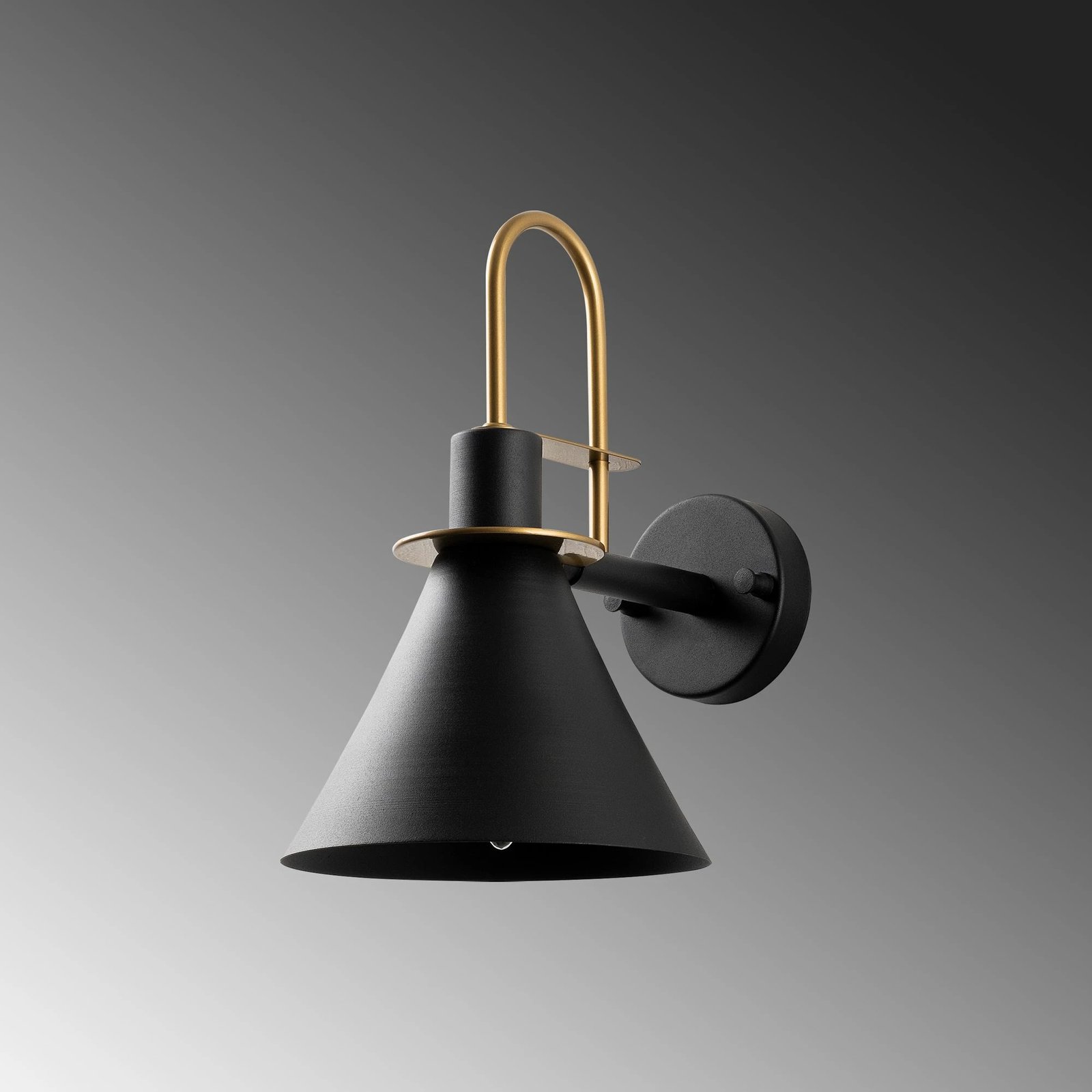 Llambë muri Opviq, Arco - 15040, ngjyrë e zezë