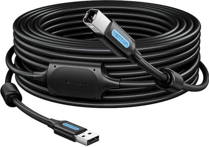 Kabëll Vention USB-A/USB-B 5m i zi