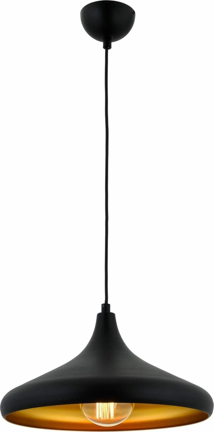 Llambë tavani Opviq, AV-4106-M8-BSY-36, metal i zi, 80x36cm