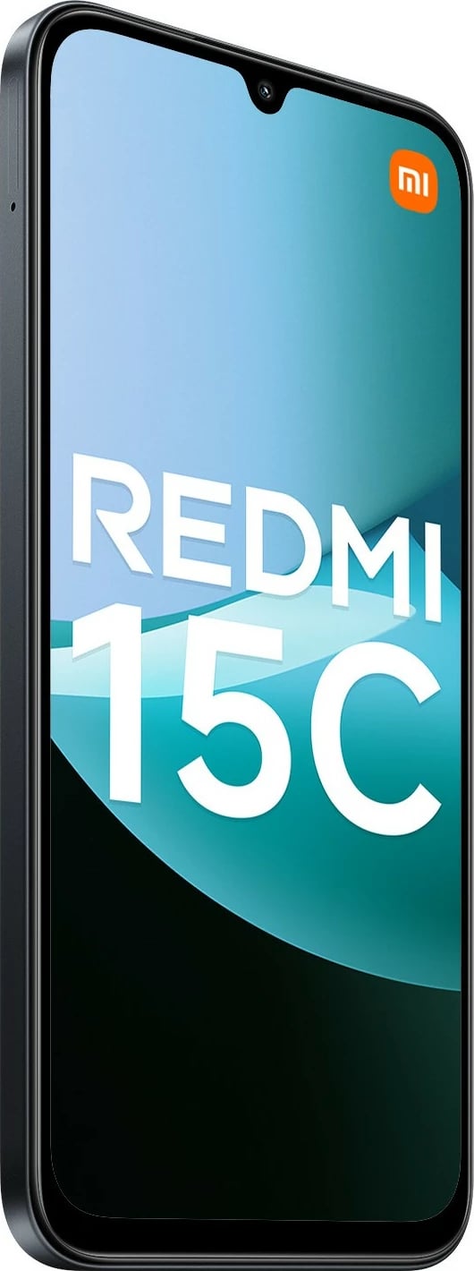 Celular Xiaomi Redmi 15C, 4GB RAM, 256GB, dual sim, midnight black