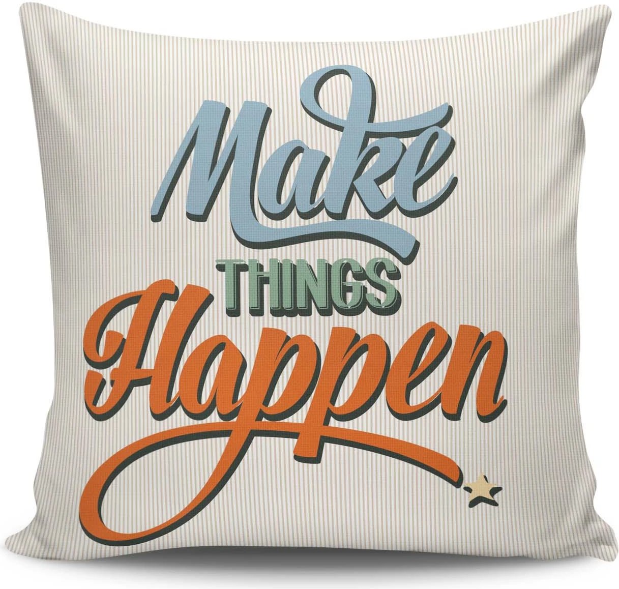 Jastëk dekorativ Aberto Design, NKRLNT-060, shumëngjyrësh, 43x43cm