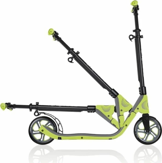 Trotinetë për të gjithë Globber, e zezë dhe e gjelbër