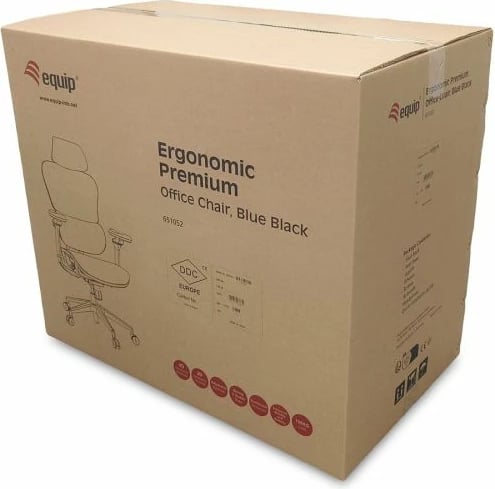 Karrige zyre ergonomike EQUIP, blu