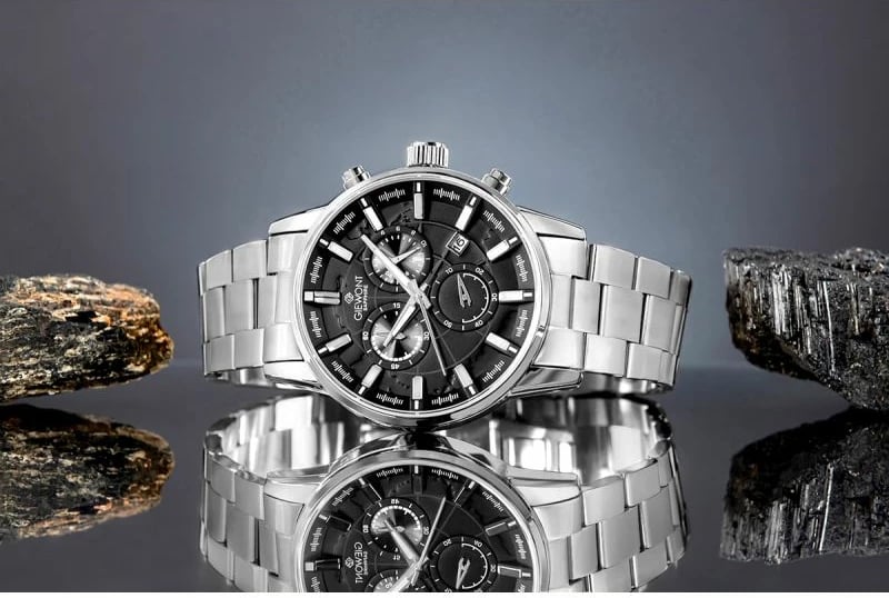 Orë dore për meshkuj Giewont, argjend