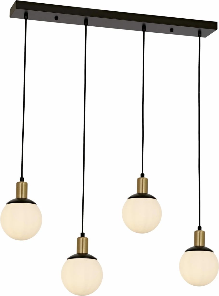 Llambë varëse Opviq, e zezë dhe ari, Av-1838-4Y-Bsy