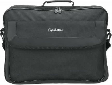 Çantë laptopi MANHATTAN Cambridge Clamshell 17.3 inç, e zezë