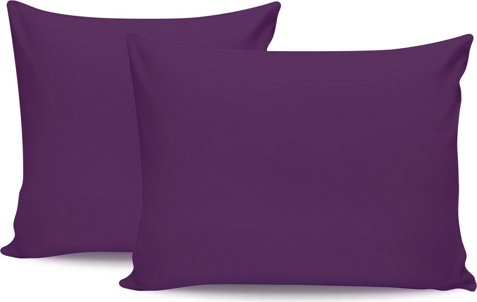 Set këllëfësh jastëku (2 copë), ngjyrë vjollcë, L'essentiel, 60x60cm