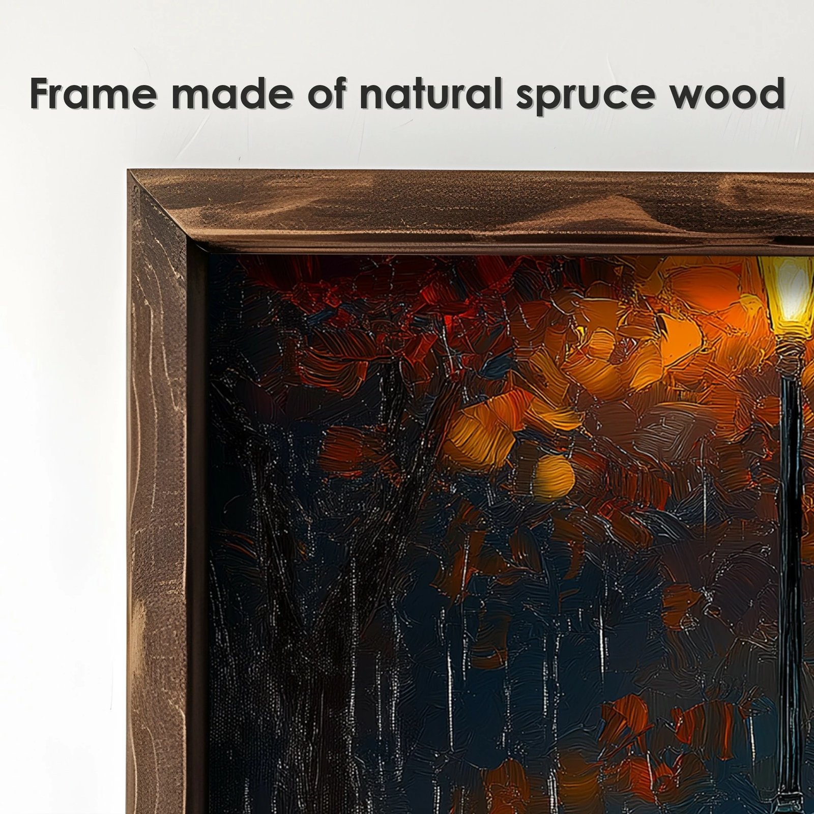 Pikturë dekorative me kornizë MDF, shumëngjyrëshe, Wallity, EMR015