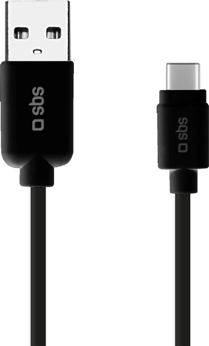 Kabllo USB-A në USB-C SBS TECABLETYC1KPOS, 1 m, e zezë Kabllo USB-A në USB-C SBS TECABLETYC1KPOS, 1 m, e zezë
