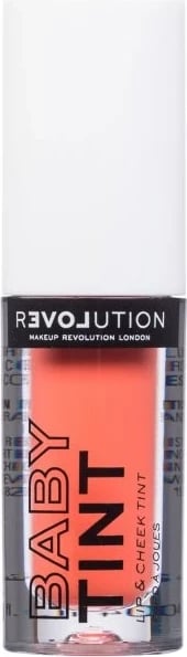 Ruzh dhe shkëlqyes Revolution Baby Tint Coral, 14 g	