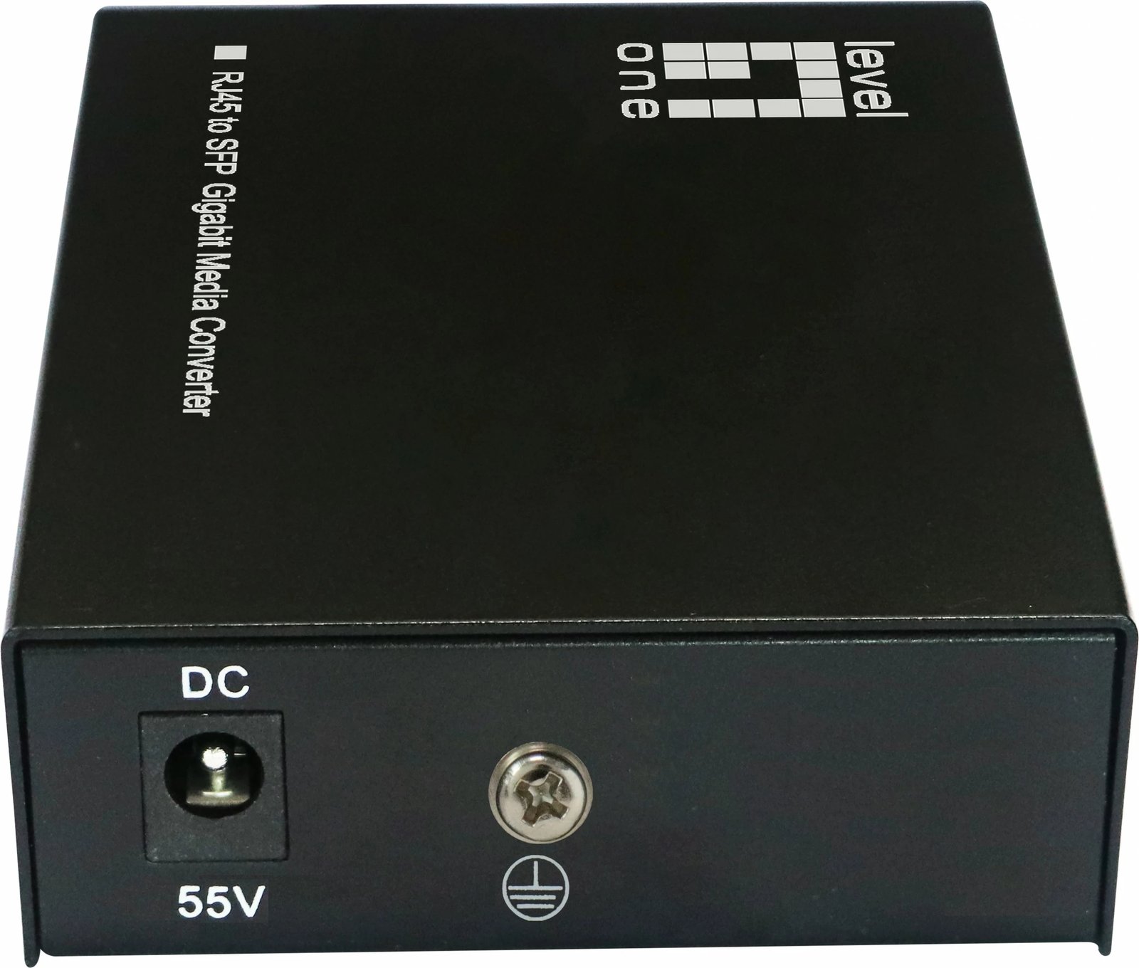 Konvertues rrjeti Level One GVT-2015, RJ45 në SFP, Gigabit, 60W, i zi