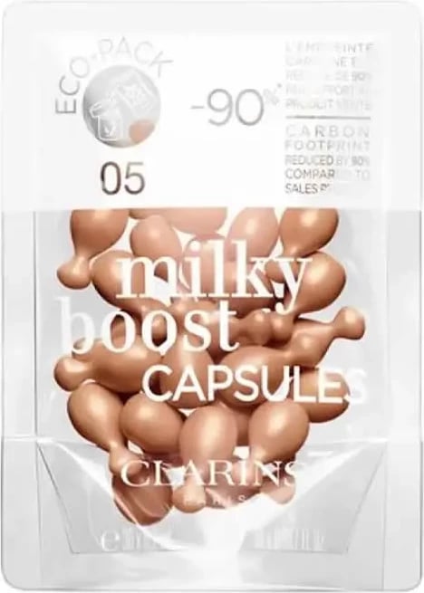 Kapsula për fytyrë Clarins Milk Boost, unisex, 30 copë