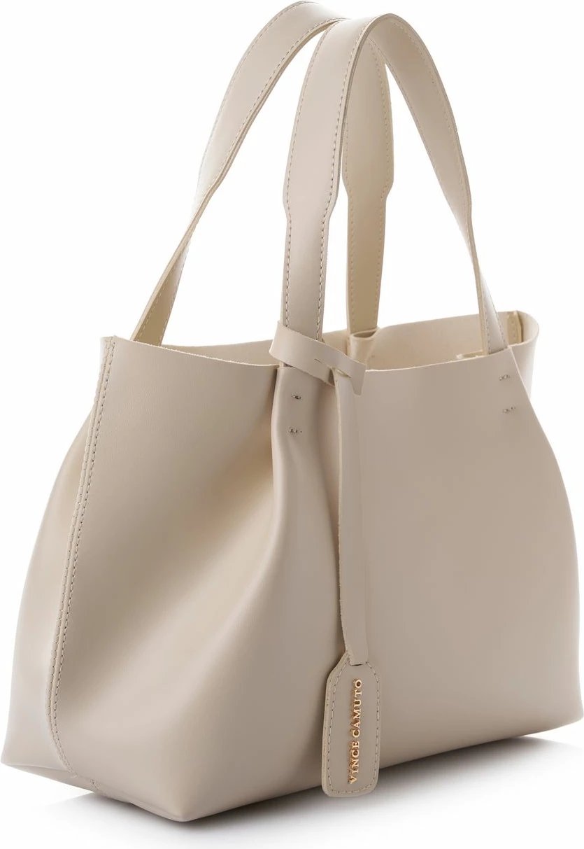 Çantë tote Vince Camuto, Monza, ngjyrë krem