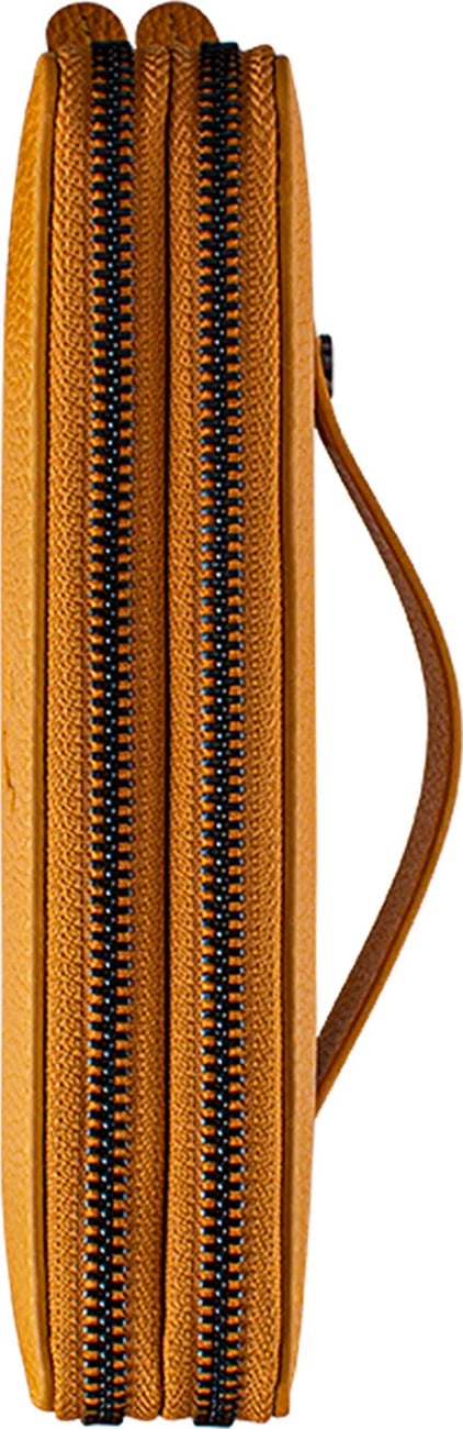 Portofol unisex Zoozie Bags, ngjyrë mustard, Orleans