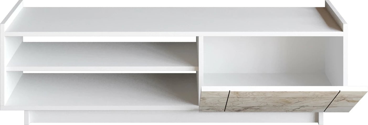 Komodë TV Hanah Home, Valantina, e bardhë