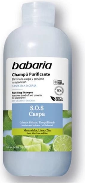 Shampon Babaria SOS Dandruff Purifying 500ml