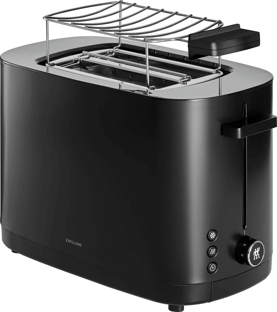 Toaster ZWILLING ENFINIGY i vogël me raft, i zi