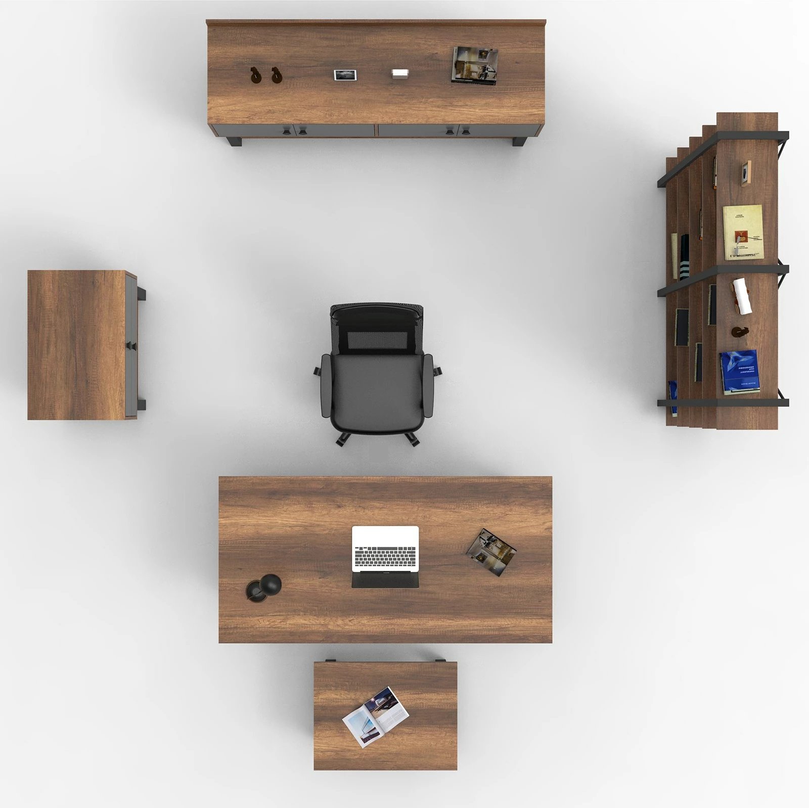 Set mobiljesh për zyre Skye Decor, Mn10-Ba