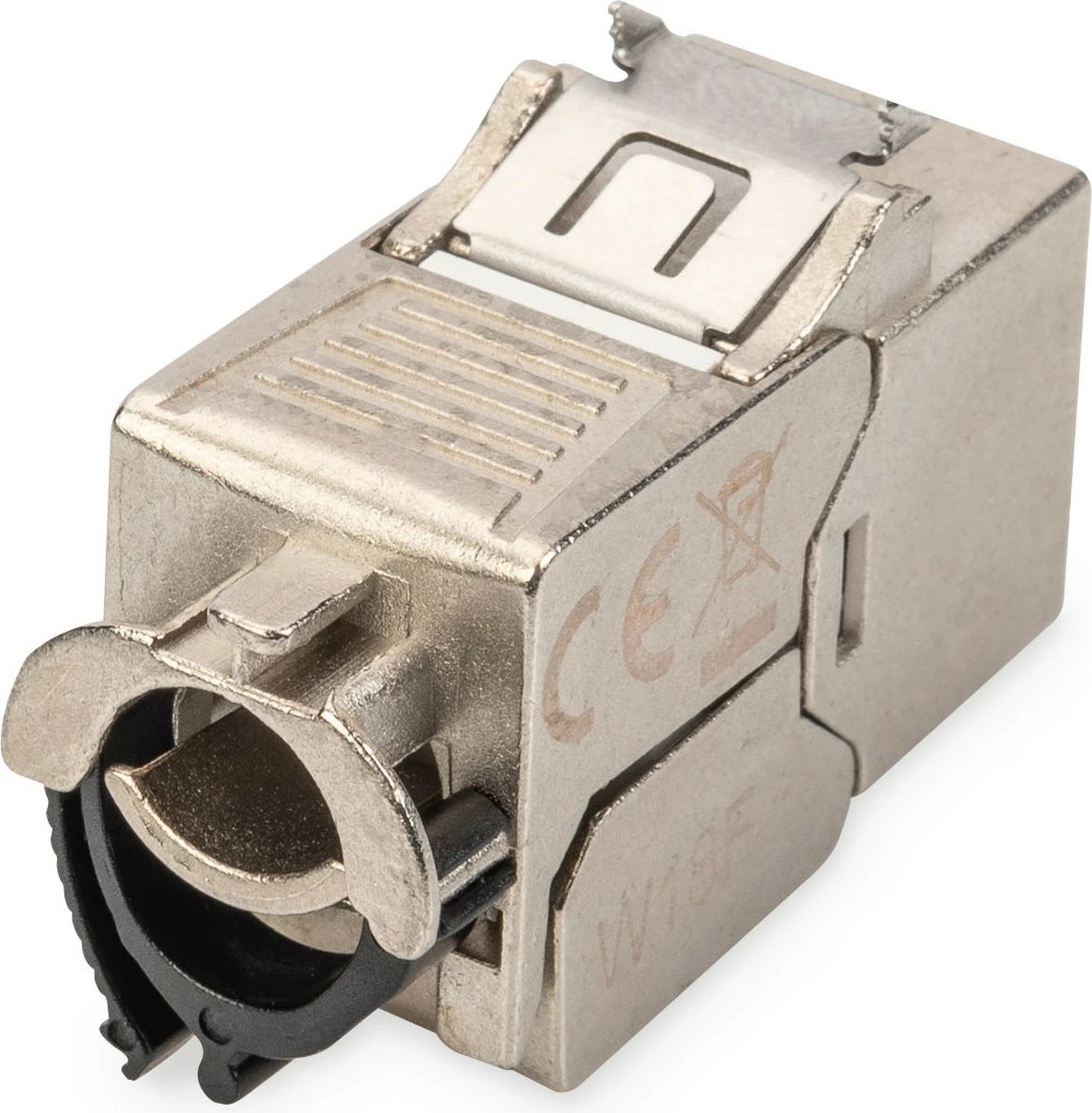 Keystone modul Digitus DN-93619-24, Cat6A, shielded, RJ-45, set 24 copë, argjendtë