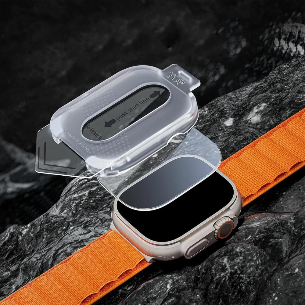 Set xham mbrojtës Tech-Protect Supreme, për Apple Watch Ultra 1/2 (49mm), Transparent, 2 copë