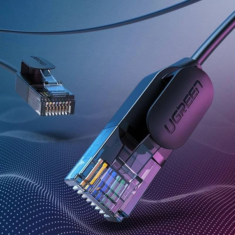 Kabllo rrjeti UGREEN Cat 6A RJ45 patch cord, 3m, e zezë